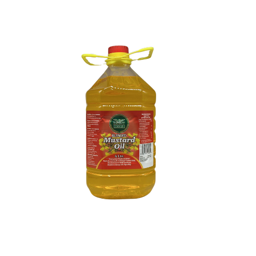 HEERA EDIBLE BLENDED MUSTARD OIL 4LTR (EDIBLE)