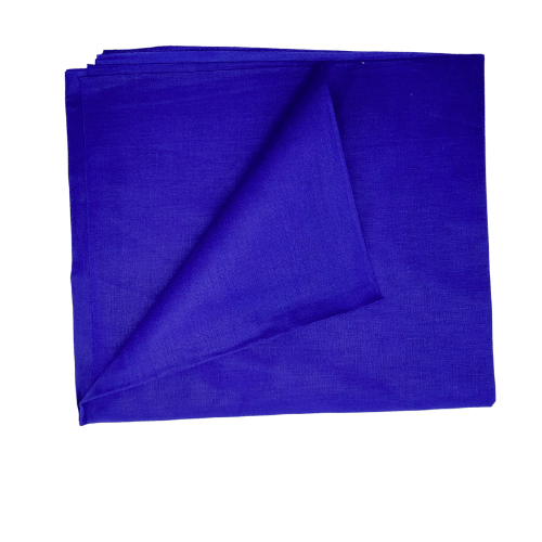 POOJA CLOTH 1 METER - BLUE