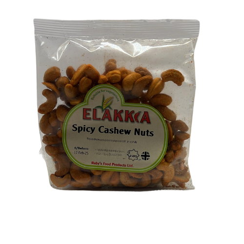 ELAKKIA SPICY CASHEW NUTS 150G