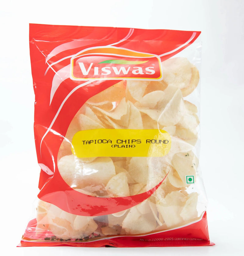 VISWAS PLAIN TAPIOCA CHIPS  200G