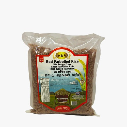 INDU SRI RED PARBOILED RICE 1KG