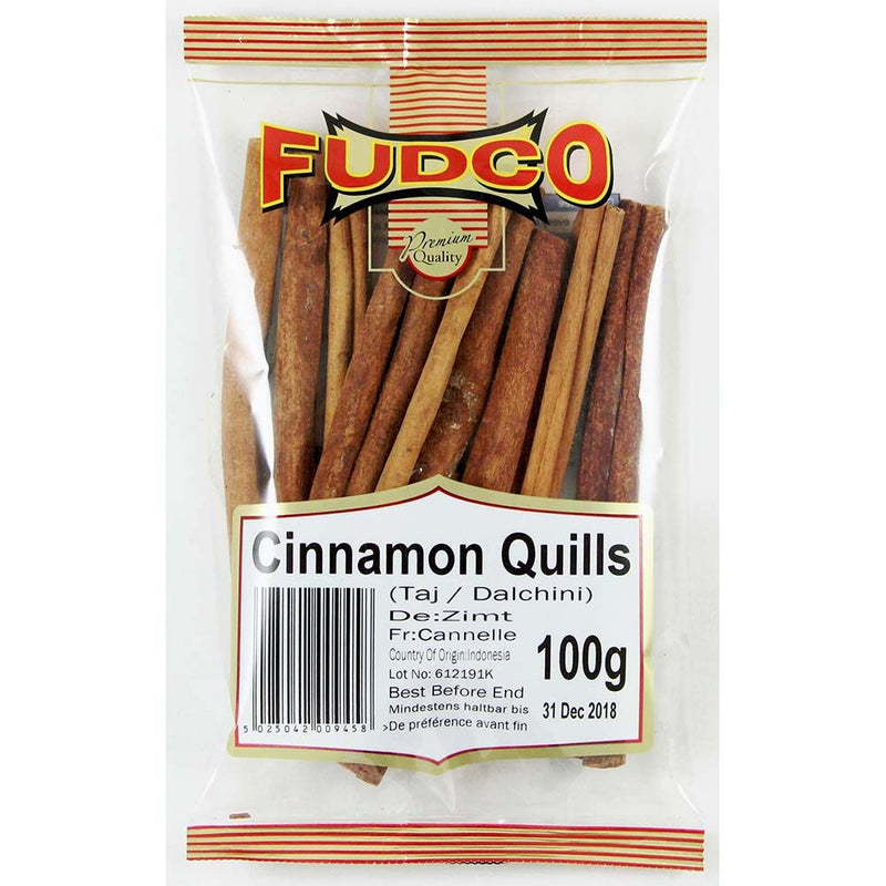 FUDCO CINNAMON STICKS DALCHINI 100G