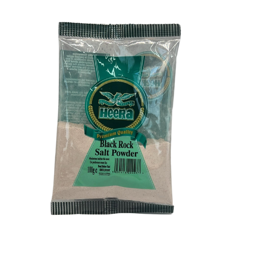 HEERA BLACK ROCK SALT POWDER 100G