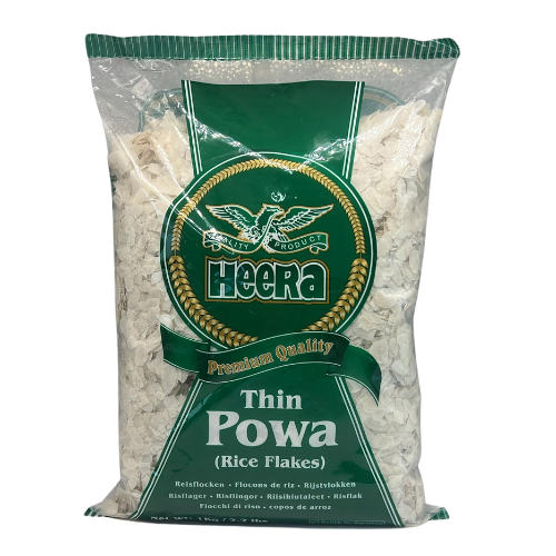 HEERA POWA (WHITE RICE FLAKES) THIN 300G