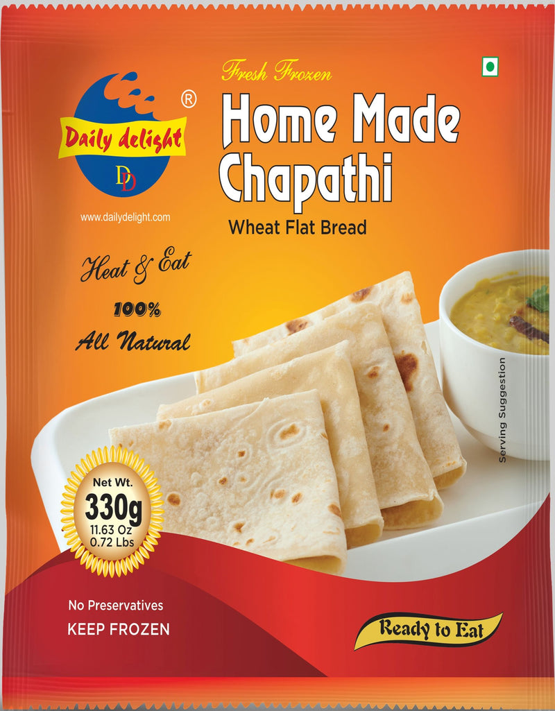 DAILY DELIGHT FROZEN HOME MADE CHAPPATHI 330G