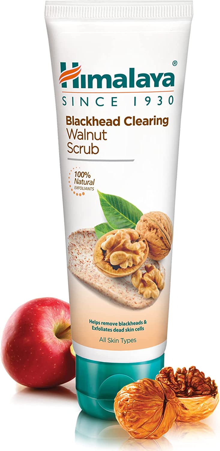 HIMALAYA BLACKHEAD CLEARING WALNUT FACE 150ML