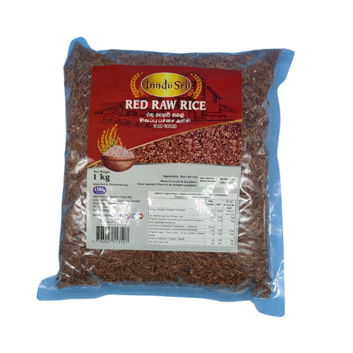 INDU SRI RED RAW RICE 1KG