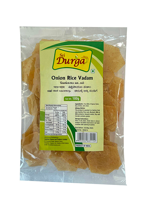 SRI DURGA ONION RICE VADAGAM 100G