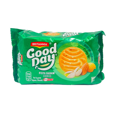 BRITANNIA GOOD DAY COOKIES 216G - PISTA-BADAM