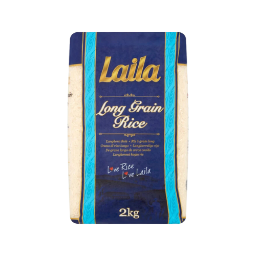 LAILA LONG GRAIN BASMATI RICE 2KG