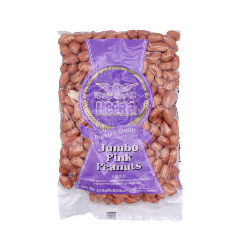 HEERA JUMBO PINK PEANUTS 375G