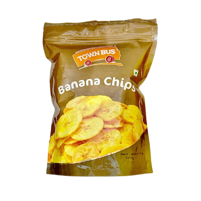 Buy GRB TOWN BUS BANANA CHIPS 170G Online, Lakshmi Stores from UK