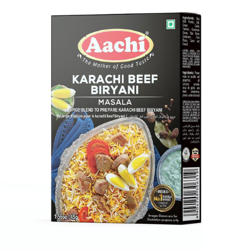 AACHI KARACHI BEEF BIRYANI MASALA 45G