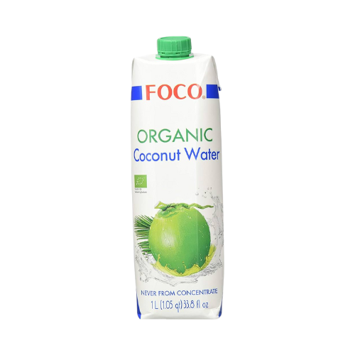 FOCO ORGANIC COCONUT WATER 1LTR