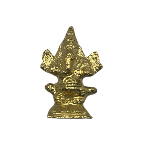 BRASS GANAPATHY 1.5 INCHES