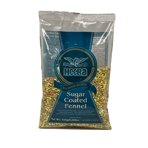 HEERA SUGAR COATED FENNEL(SOUNF) SEEDS 300G