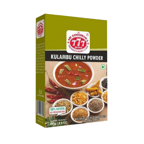 777 KULAMBU CHILLY POWDER 165G