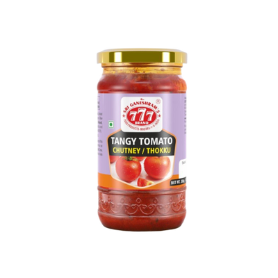 777 TANGY TOMATO CHUTNEY (THOKKU) 300G