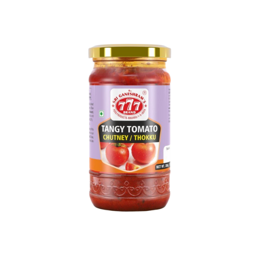 777 TANGY TOMATO CHUTNEY (THOKKU) 300G