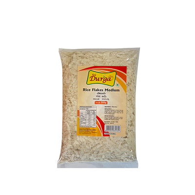 SRI DURGA RICE FLAKES MEDIUM 500G - WHITE