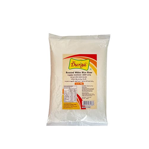 SRI DURGA RICE FLOUR WHITE 1KG - ROASTED