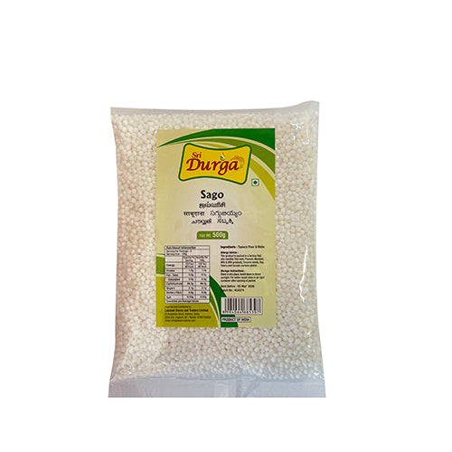 SRI DURGA SAGO SEEDS (SABUDANA - JAVVARISI) - MEDIUM 500G