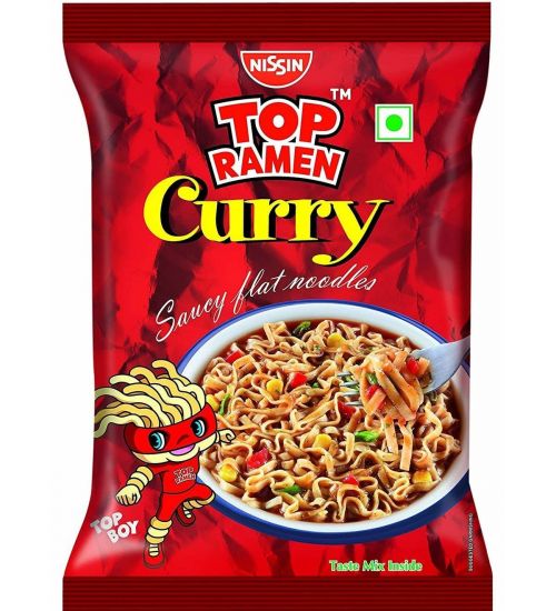 TOP RAMEN NOODLES 70G - CURRY (2 FOR £1)