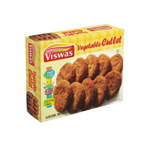 VISWAS FROZEN VEG CUTLET 350G