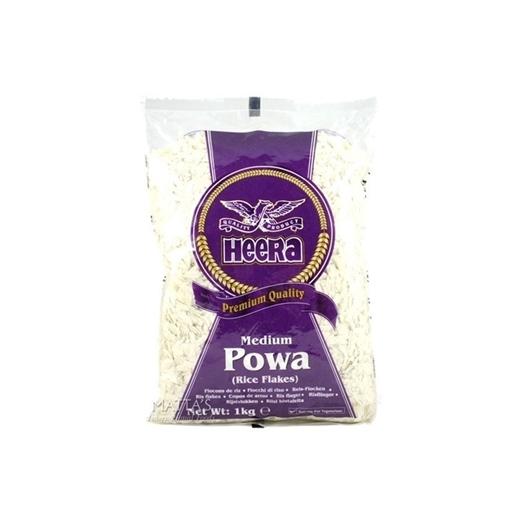 Buy HEERA POWA (WHITE RICE FLAKES) MEDIUM 1KG Online in UK