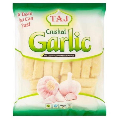 Buy TAJ FROZEN CRUSHED GARLIC Online in UK