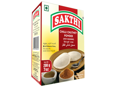 Buy SAKTHI CHILLI CHUTNEY POWDER Online in UK