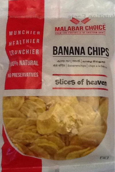 Buy MALABAR CHOICE BANANA CHIPS Online in UK