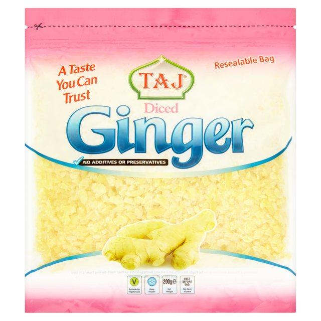 Buy TAJ FROZEN DICED GINGER Online in UK