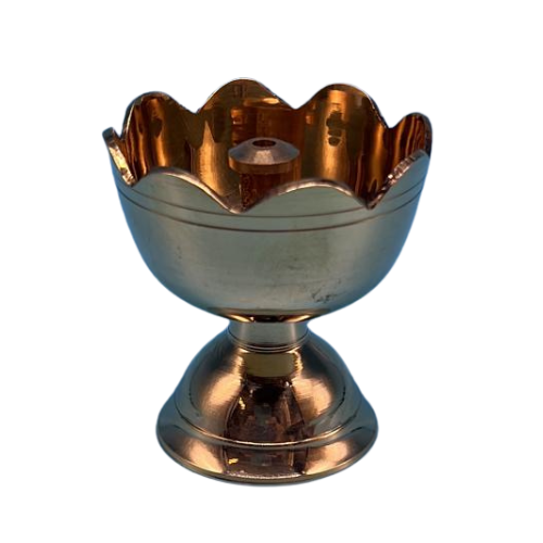 Buy Brass Lamp Lotus Shape From Lakshmi Stores