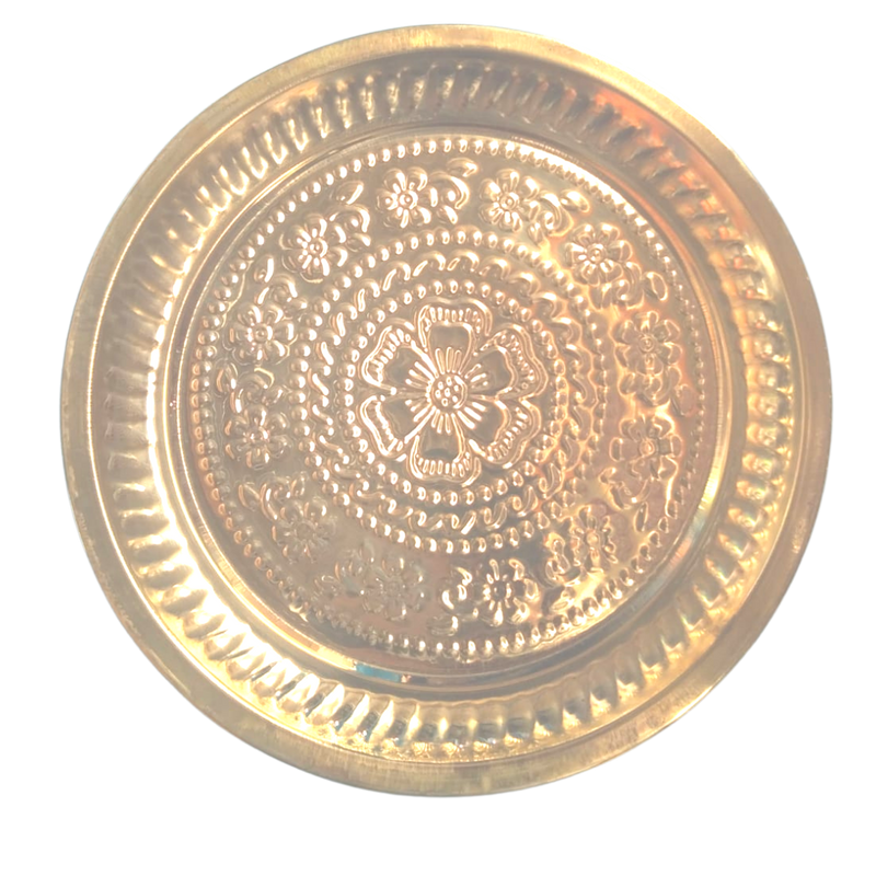 BRASS PLATE - 7 INCHES