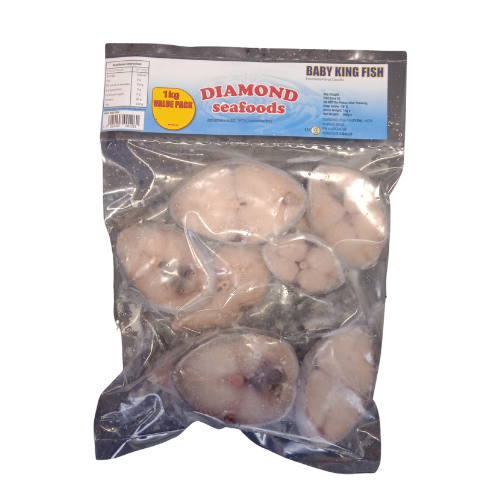 DIAMOND FOODS FROZEN BABY KING FISH 1KG