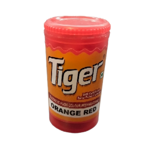 TIGER FOOD COLOUR 10G - ORANGE RED