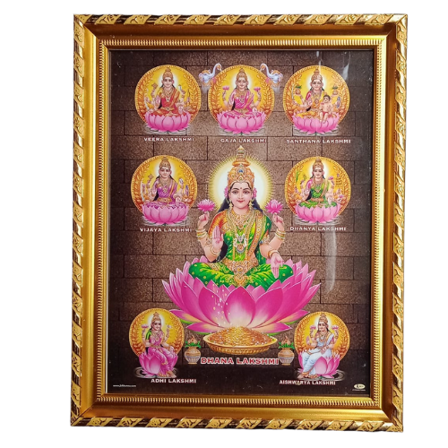 Buy hindu god photos ashta lakshmi photos Online in UK