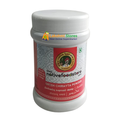 Buy GREEN CHITRAYA (NILAVEMPU KASAYAM PODI) POWDER Online in UK