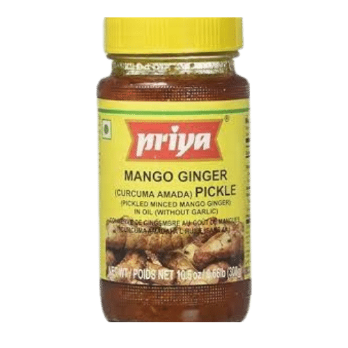 PRIYA MANGO GINGER (CURCUMA AMADA) PICKLE 300G