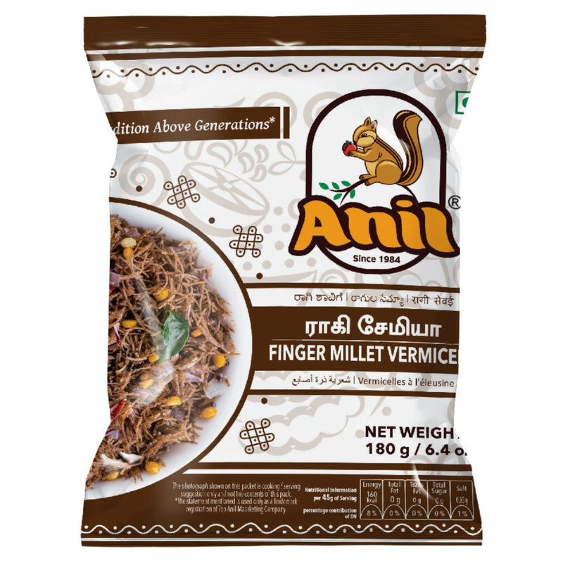 Buy ANIL RAGI (FINGER MILLET) VERMICELLI Online in UK