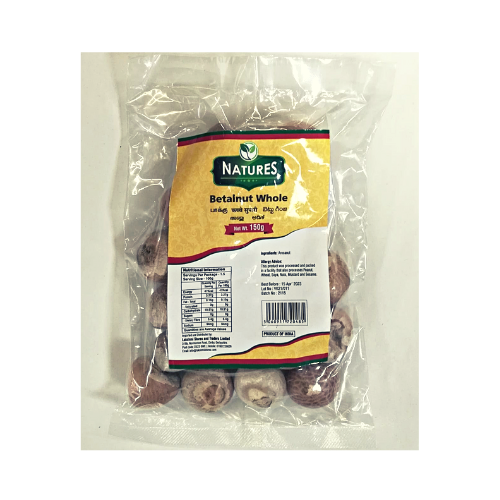 Buy WHOLE BETELNUT Natures Online in UK