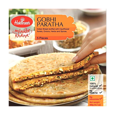 Buy Haldirams Frozen Gobhi Paratha from Lakshmi Stores, UK