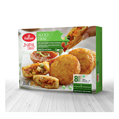 Buy Haldirams Frozen Aloo Tikki from Lakshmi Stores, UK