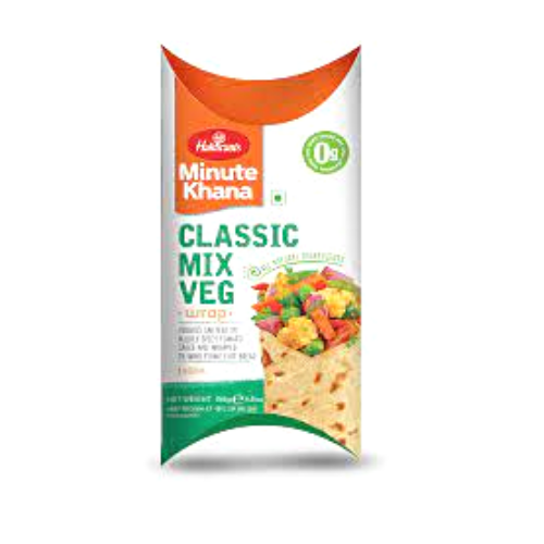 Buy Haldirams Frozen Mix Veg Wrap from Lakshmi Stores, UK