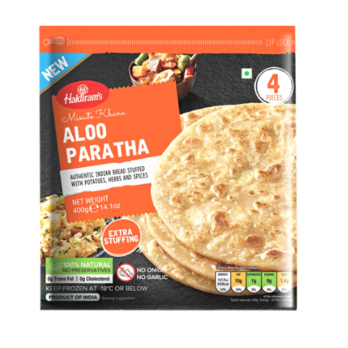 Buy Frozen Aloo Paratha Online, Haldiram&