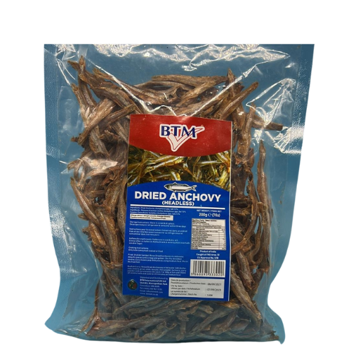 Buy Btm Dried Anchovy Headless Online, Lakshmi Stores, UK