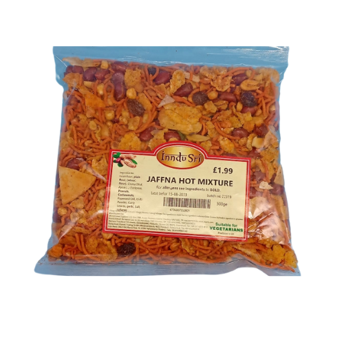 Buy Indu Sri Jaffna Hot Mixture Online from Lakshmi Stores, UK
 