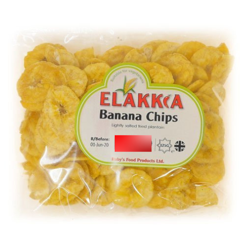 ELAKKIA BANANA CHIPS 125G