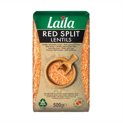 Buy LAILA RED SPLIT LENTILS Online in UK